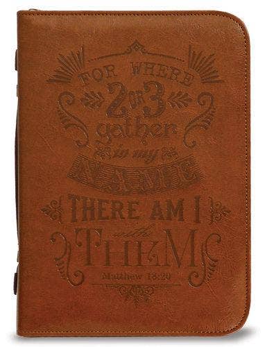 Divinity Boutique - Bible Cover: For Where 2 Or 3