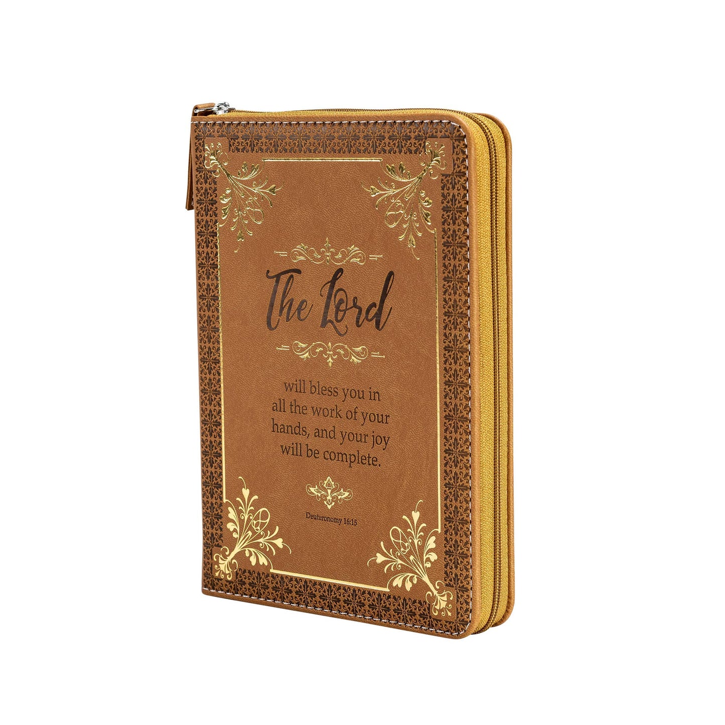 Divinity Boutique - Divine Details: Journal Brown And Gold Deuteronomy