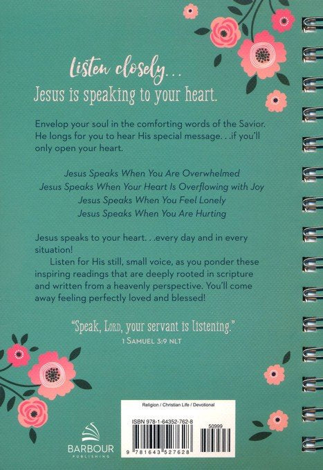 When Jesus Speaks to a Woman's Heart Devotional Journal