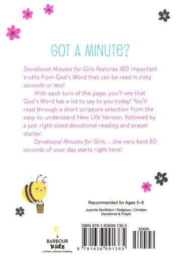 Devotional Minutes for Girls: Inspiration from God's Word