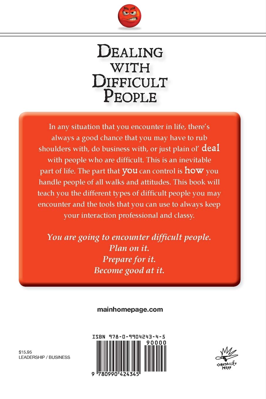 Dealing With Difficult People