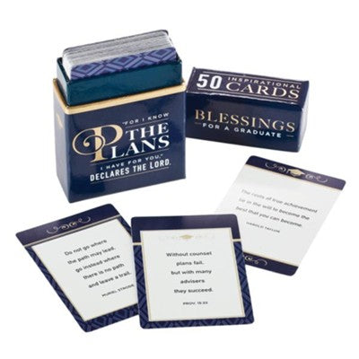 Blessings for a Graduate, For I Know the Plans, Box of Blessings