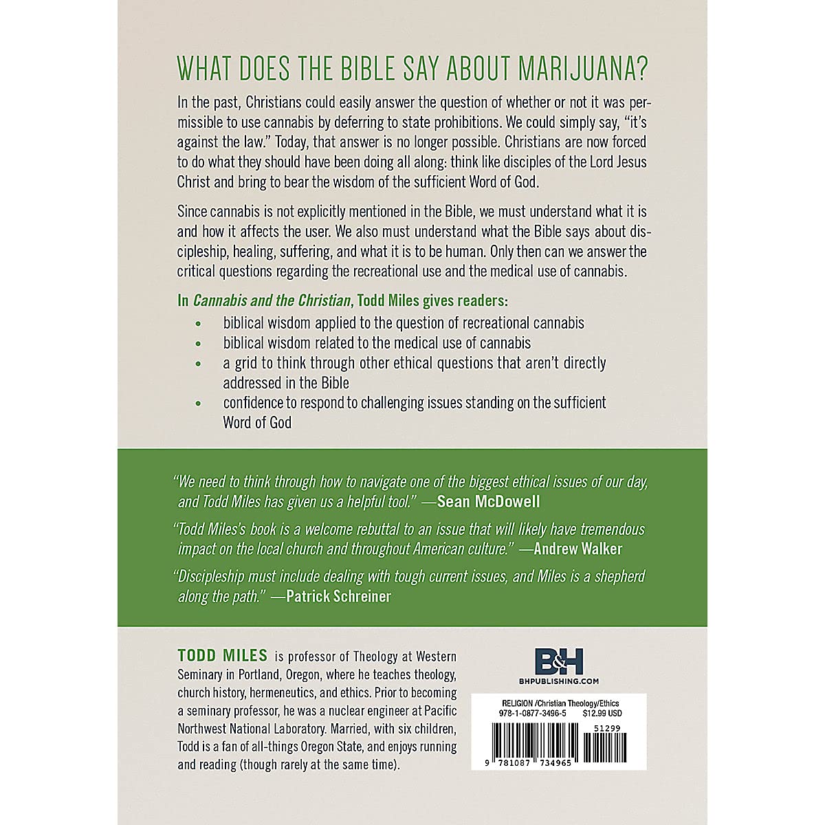 Cannabis and the Christian: What the Bible Says about Marijuana