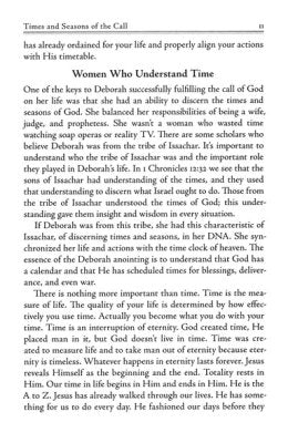 The Deborah Anointing: Embracing the Call to Be a Woman of Wisdom and Discernment