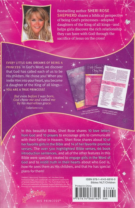NLT My Beautiful Princess Bible for Little Girls, Imitation Leather