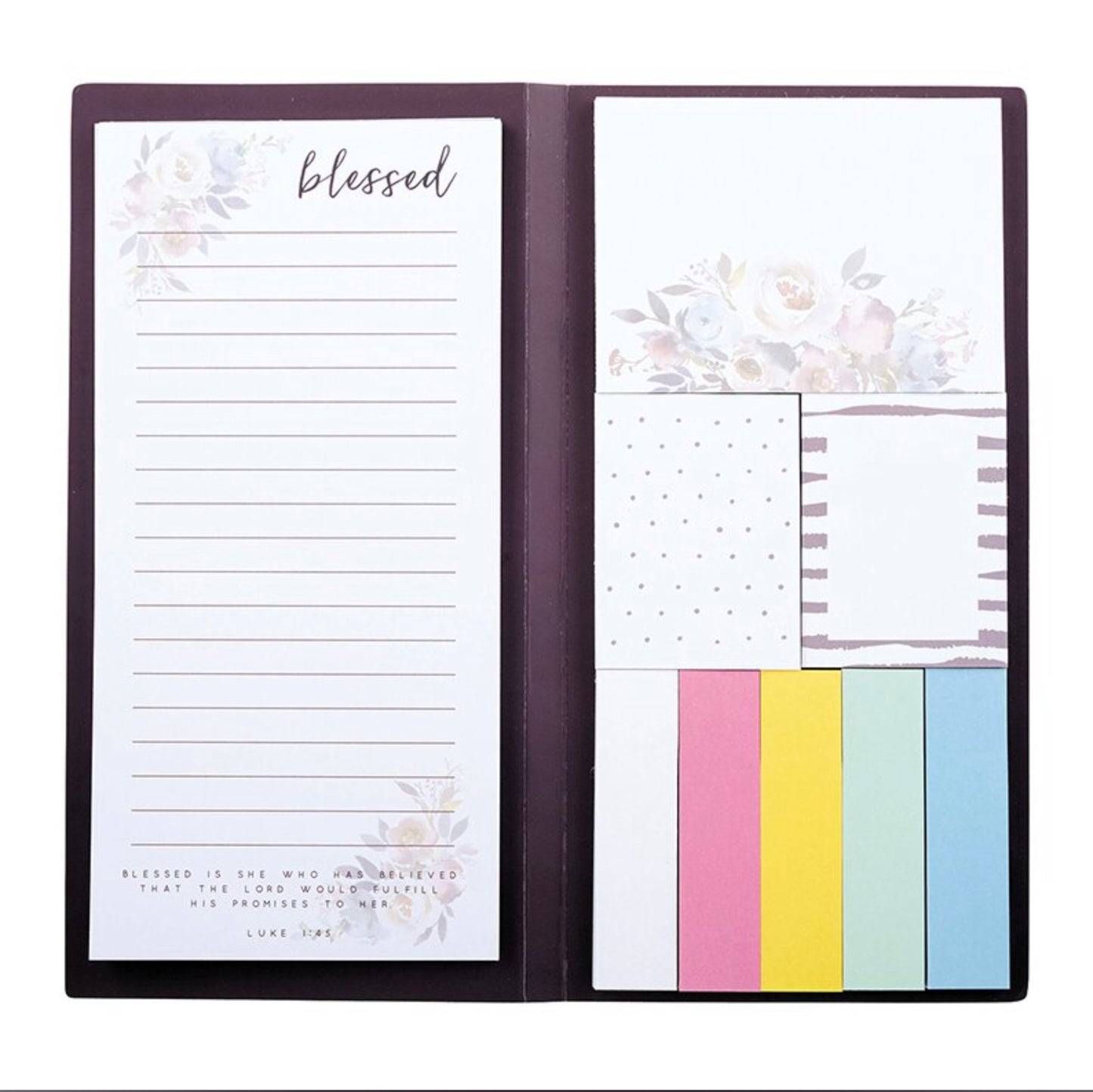 Blessed is She Who Has Believed Stationery Set