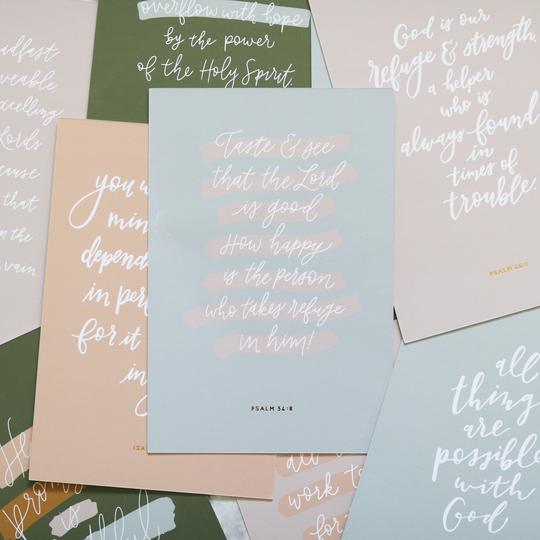 SCRIPTURE POSTCARDS