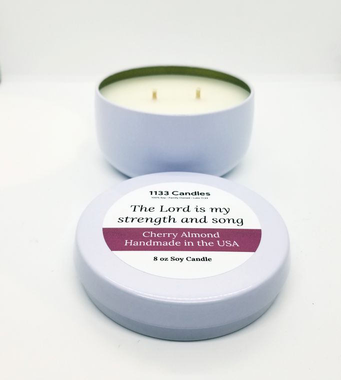 Spring Soy Candle Tins | Christian Gift | Inspirational Gift