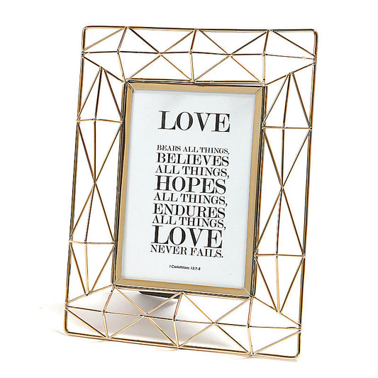 Love Bears All Things Photo Frame