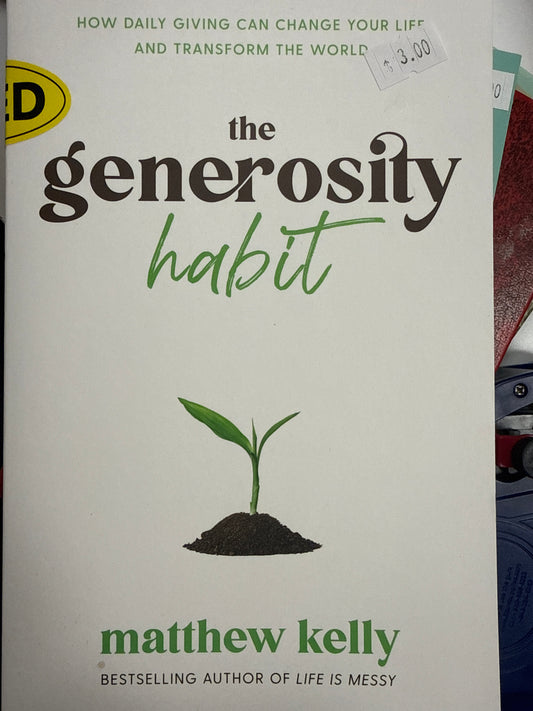 The Generosity Habit - Used Book