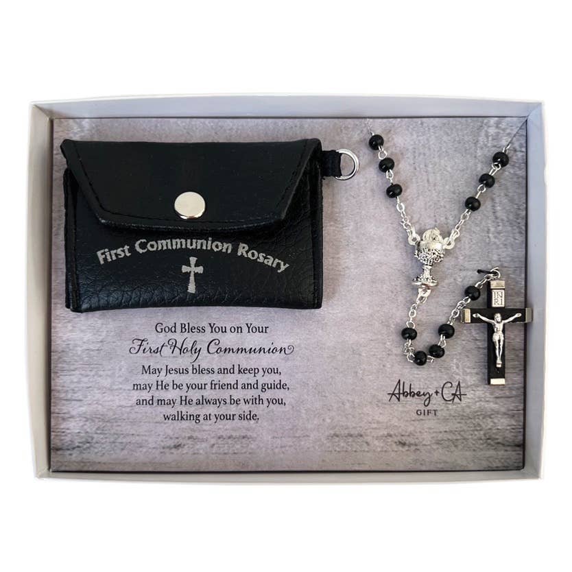 Abbey + CA Gift - Rosary & Bag Gift Set