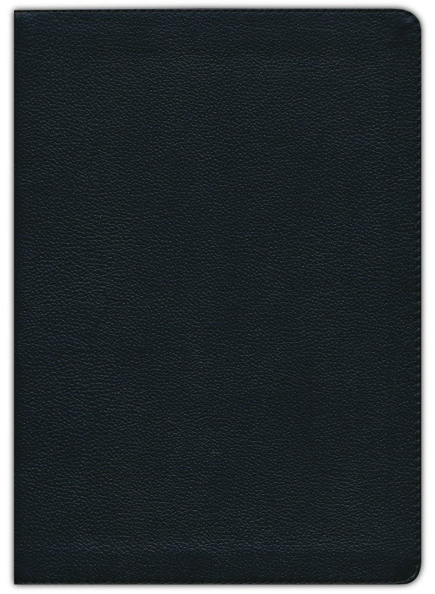 NASB Thompson Chain-Reference Bible, Comfort Print--calfskin leather, black