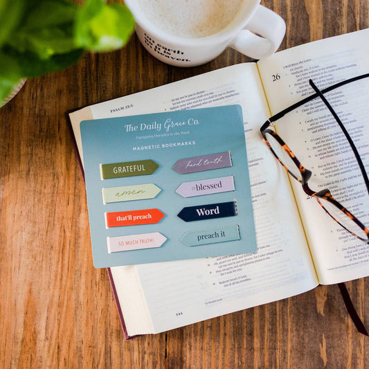 The Daily Grace Co - Preach It Mini Magnetic Bookmark Set