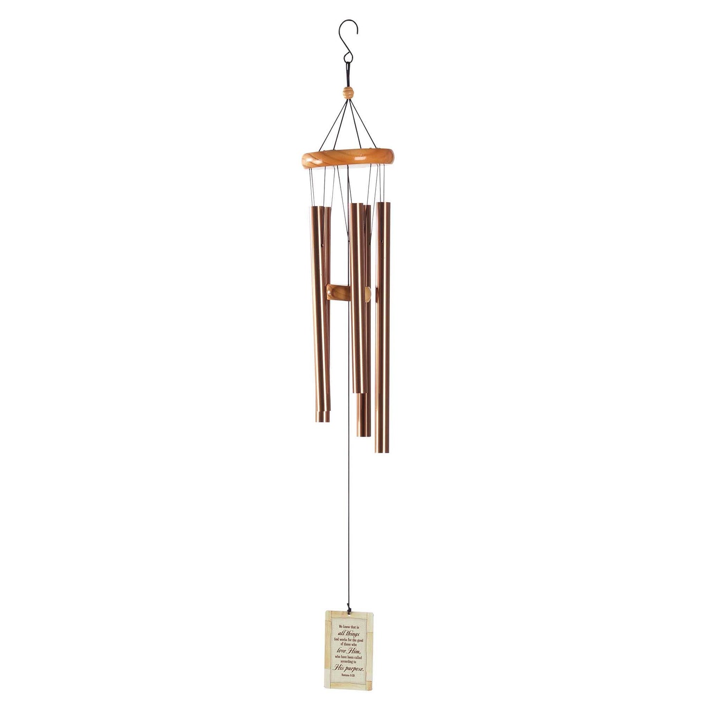 Dicksons - Aluminum Windchime All Things Work Rom. 8:28 35"