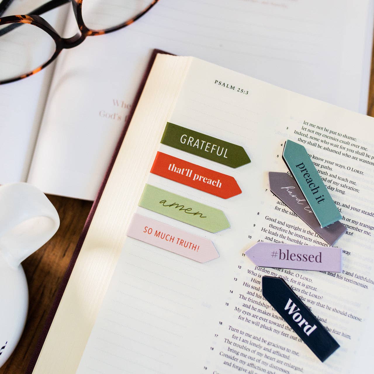 The Daily Grace Co - Preach It Mini Magnetic Bookmark Set