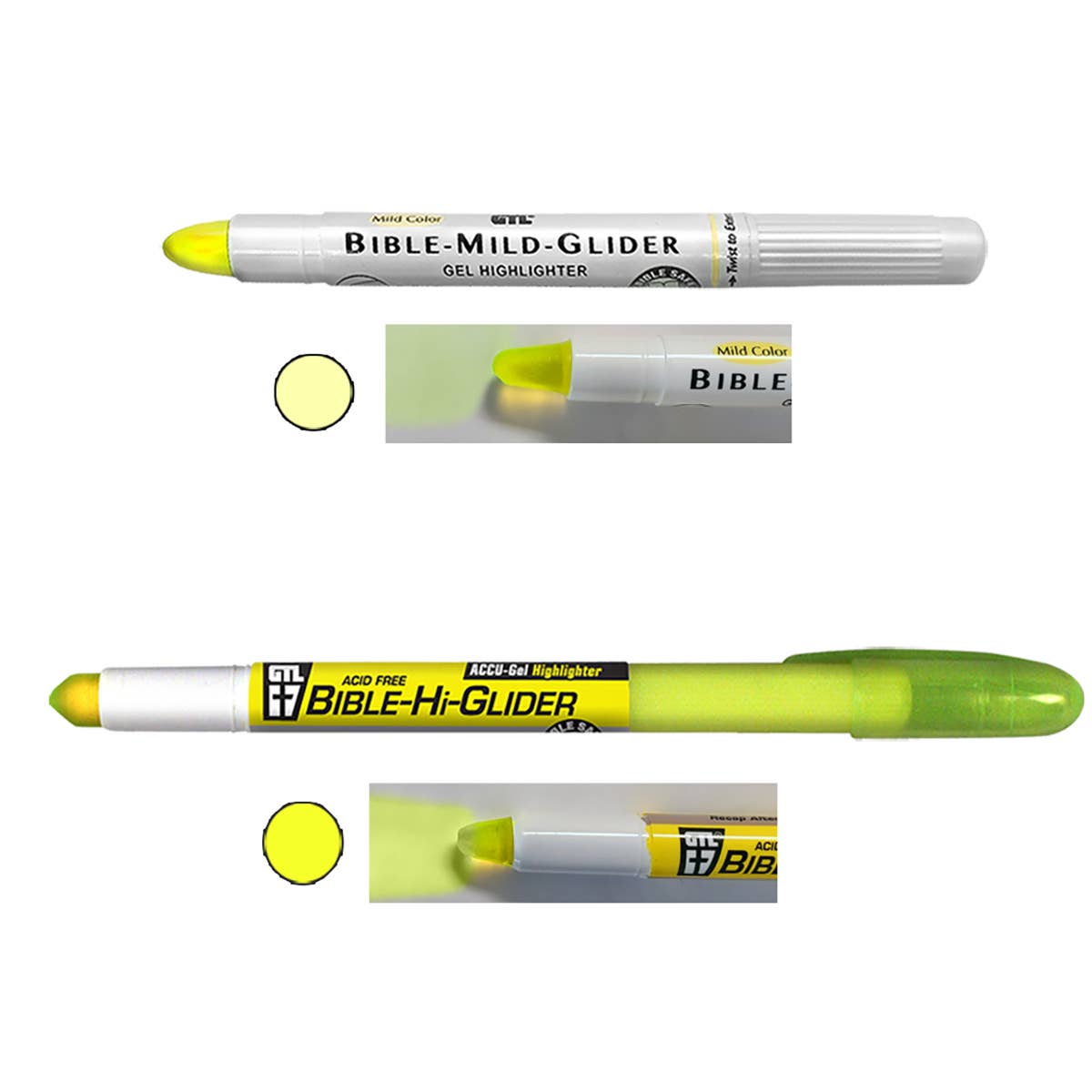 G.T. Luscombe Company, Inc. - Lite & Bright Gel Highlighter Combo Display - 144 Pieces