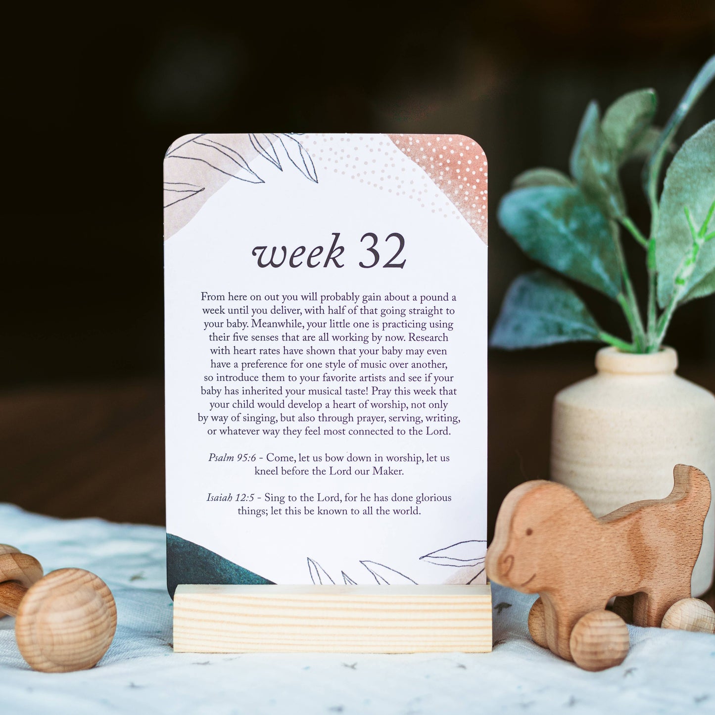 Duncan & Stone Paper Co. - Pregnancy Prayer Cards | Expecting Mom Gift & Announcement