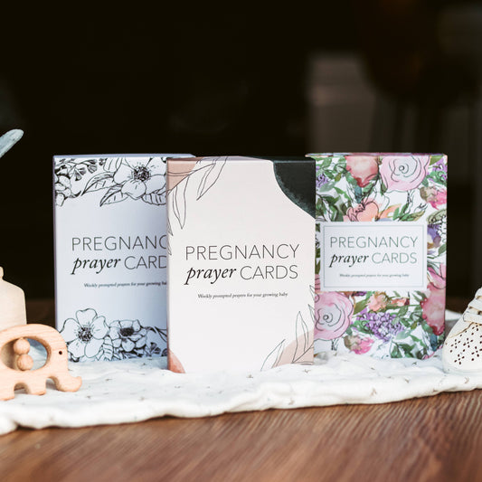Duncan & Stone Paper Co. - Pregnancy Prayer Cards | Expecting Mom Gift & Announcement