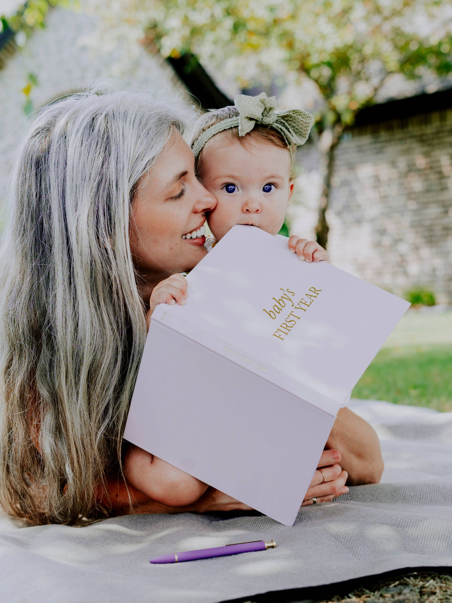 Duncan & Stone Paper Co. - Baby's First Year Memory Book & Photo Album | Mother's Day