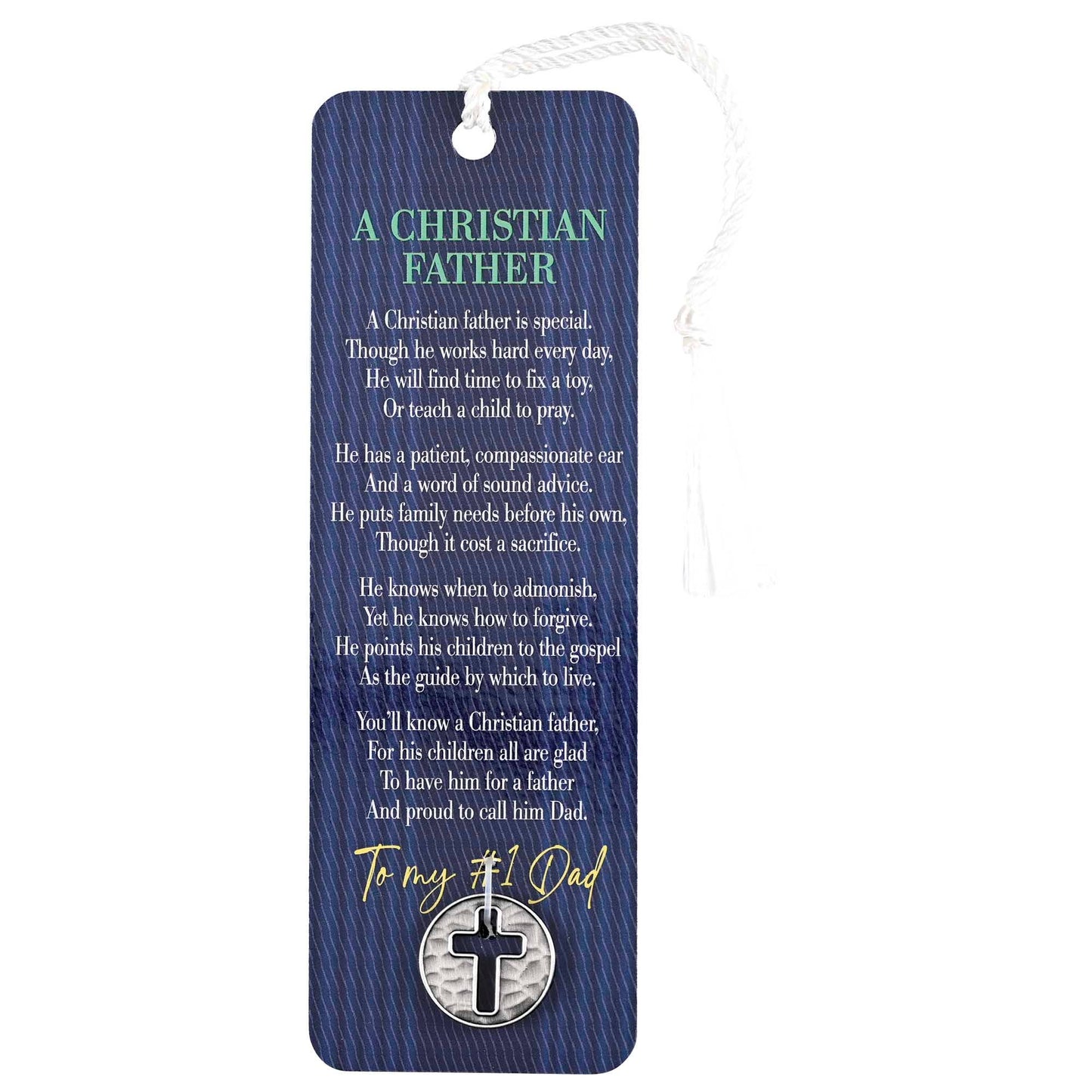 Dicksons - Tassel Coin Bookmark A Christian Dad