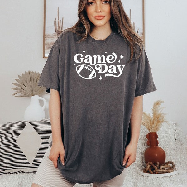 Game Day Stars Garment Dyed Tee