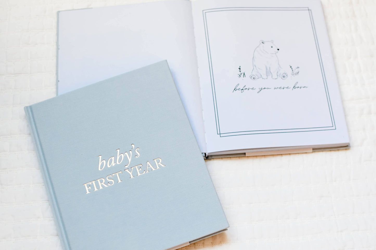 Duncan & Stone Paper Co. - Baby's First Year Memory Book & Photo Album | Mother's Day