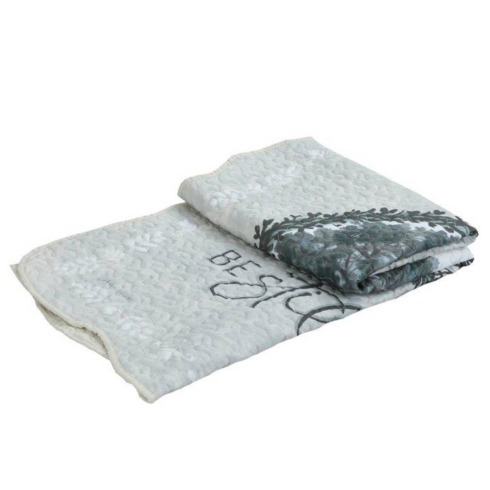 Swanson Christian Products - Quilted Throw Be Still and Know Tree 50" x 60"