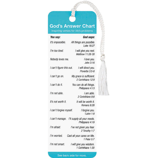 Dicksons - God Answers Tassel Bookmark