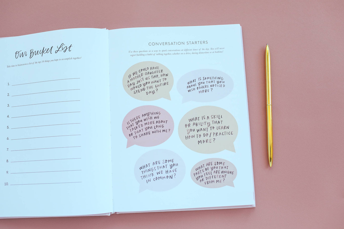Paper Peony Press - Heart to Heart: Mother Daughter Journal