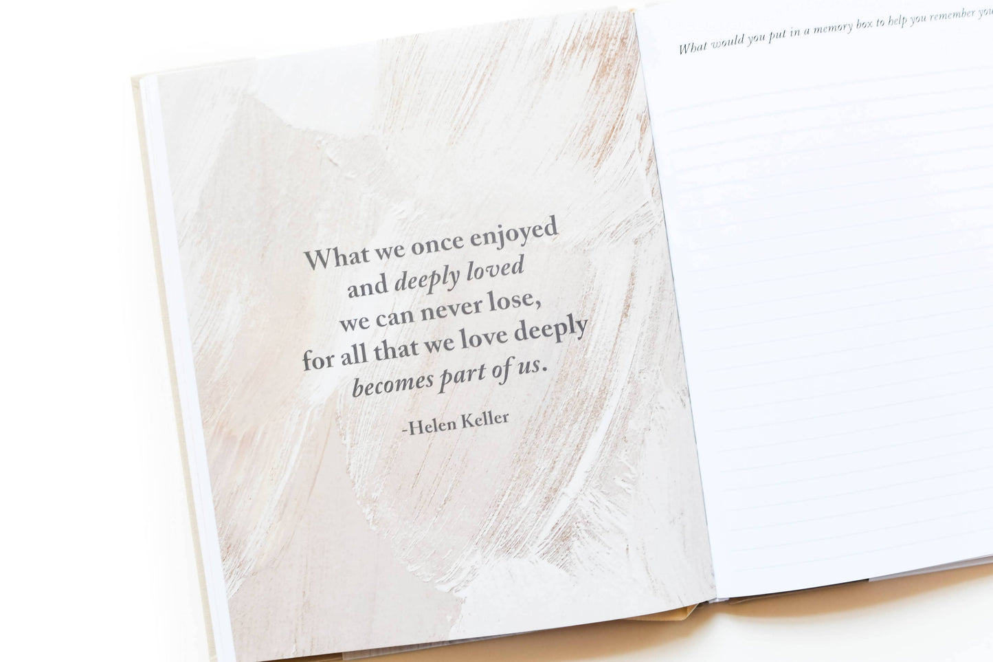 Duncan & Stone Paper Co. - Grief Journal - Teal | Sympathy Gift | Loss of Child Journal