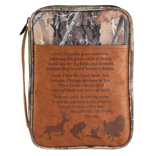 Magnolia - Bible Cover Camo Hunters Prayer Large