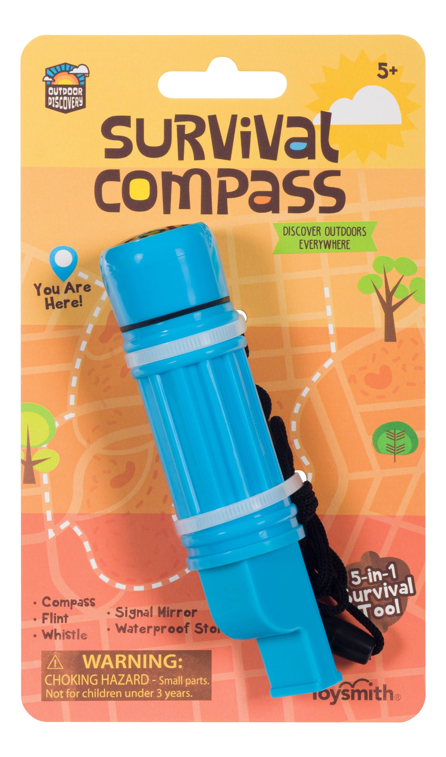 Toysmith - Outdoor Discovery Survival Compass