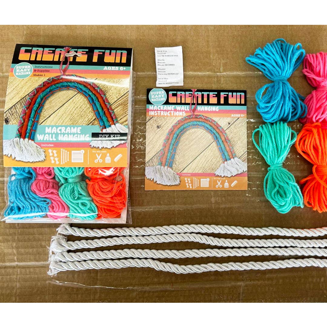 Novelty Closeout - Boho Macrame DIY Craft Kit