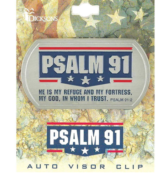 PSALM 91 VISOR CLIP