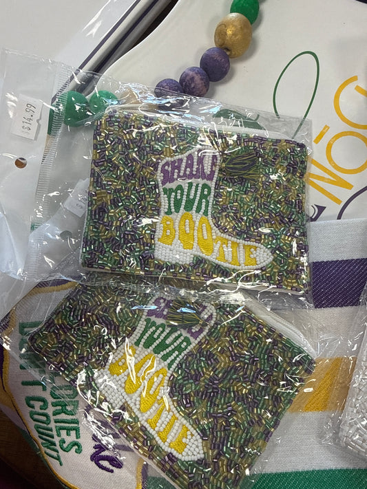 Shake your bootie coin purse