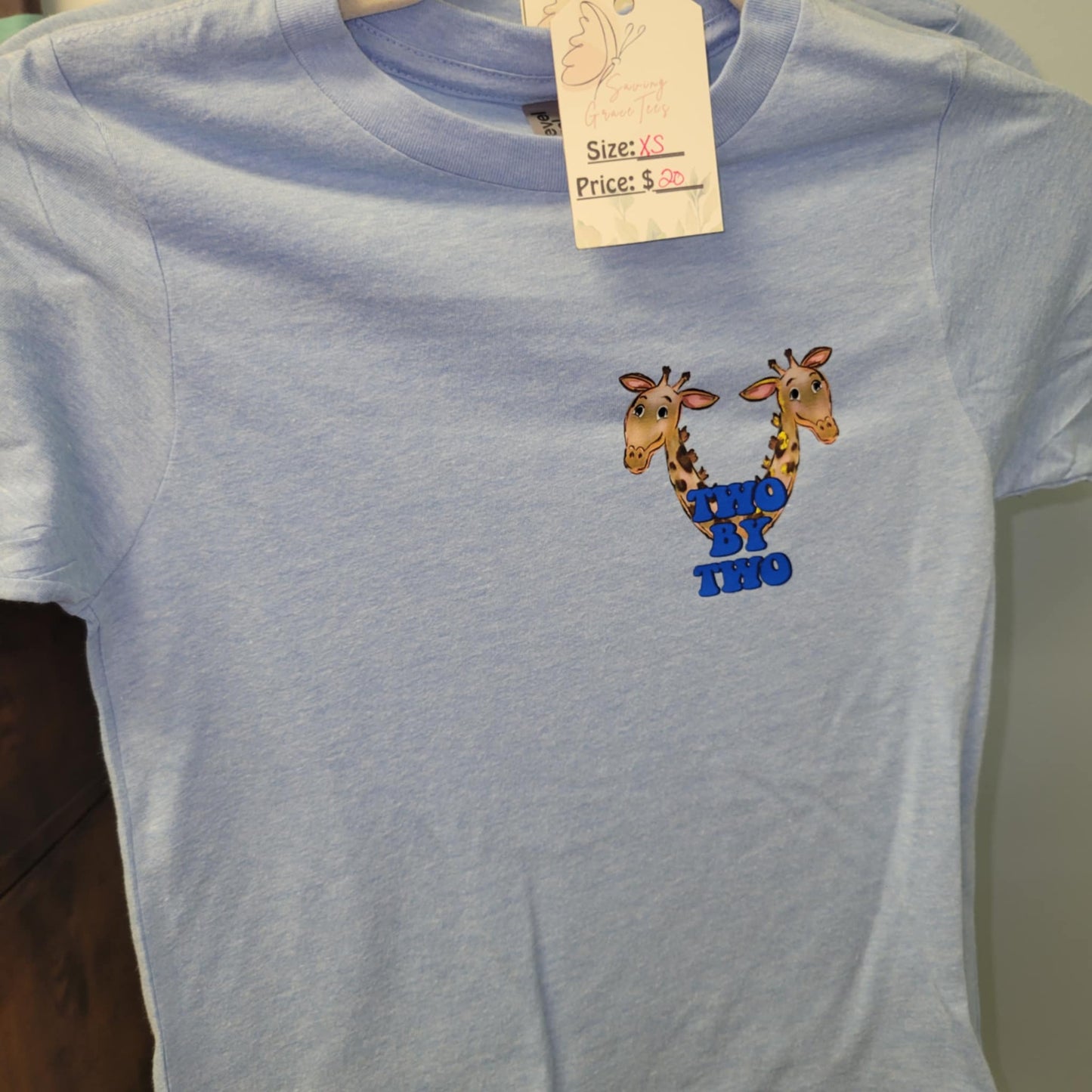 Saving Grace Tee Co.- Noah's Ark youth tee, boys blue