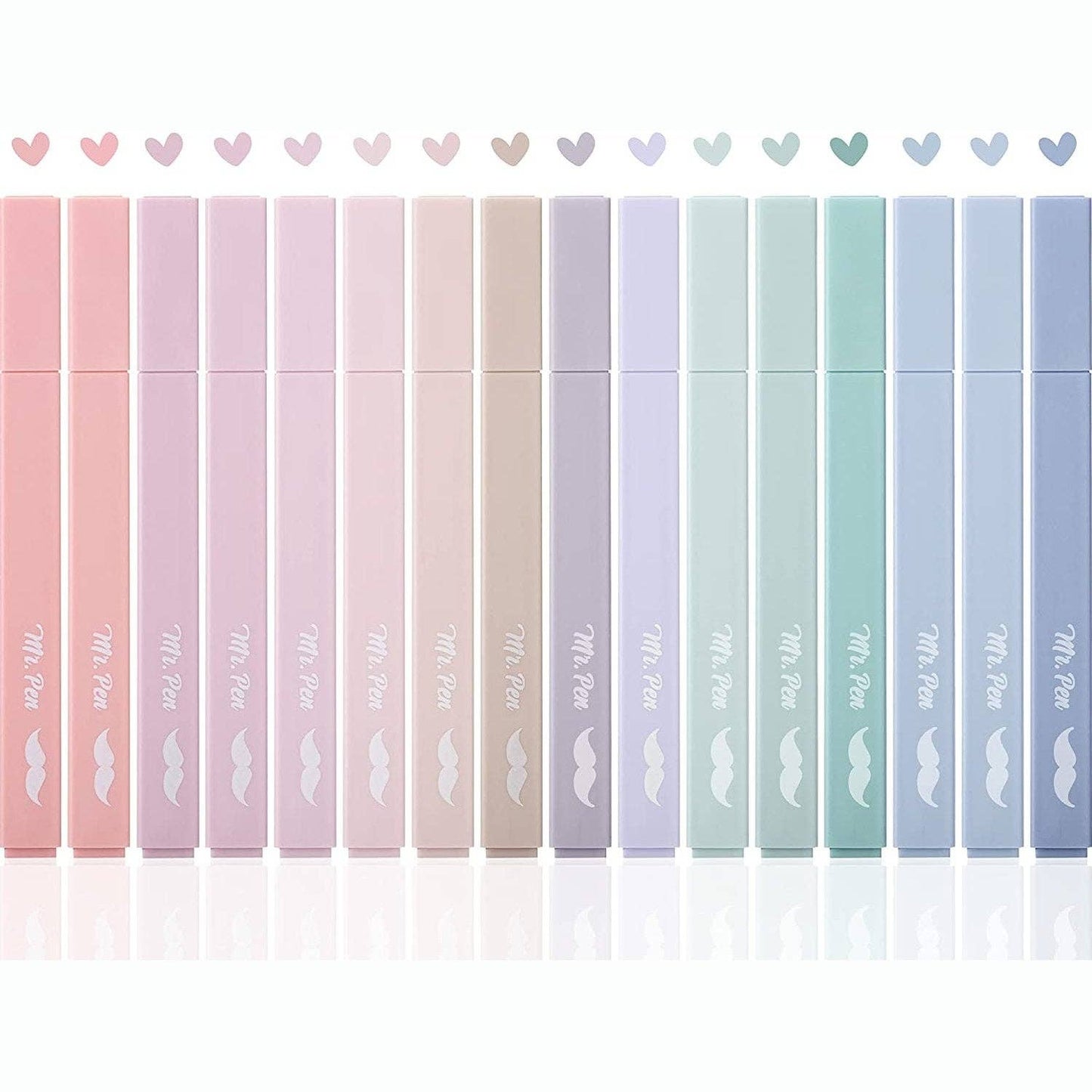 Mr. Pen - Aesthetic Highlighters 16 Pack