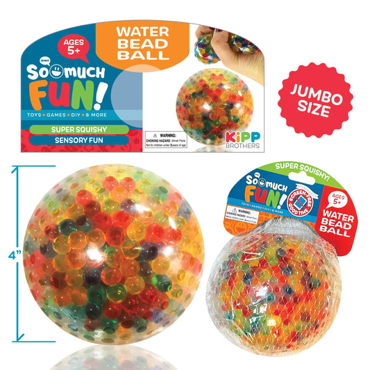 Novelty Closeout - So Much Fun! JUMBO Water Bead Ball Assortment