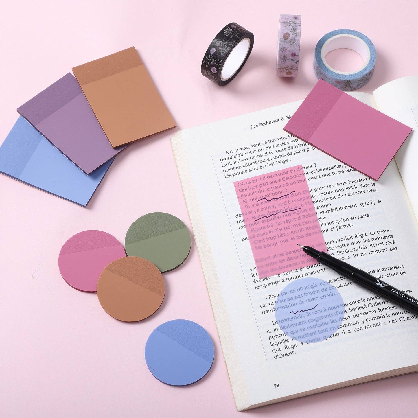 Mr. Pen - Mr. Pen- Bible Journaling Kit for Women, Sunset Blush,