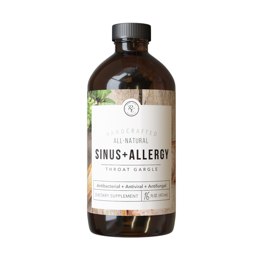 Rowe Casa Organics - SINUS + ALLERGY THROAT GARGLE | 16 oz