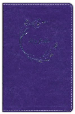 KJV Ultra Thinline Bible, Comfort Print--soft leather-look, purple