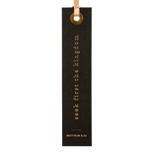Church Notes Co. - Seek First The Kingdom Bookmark