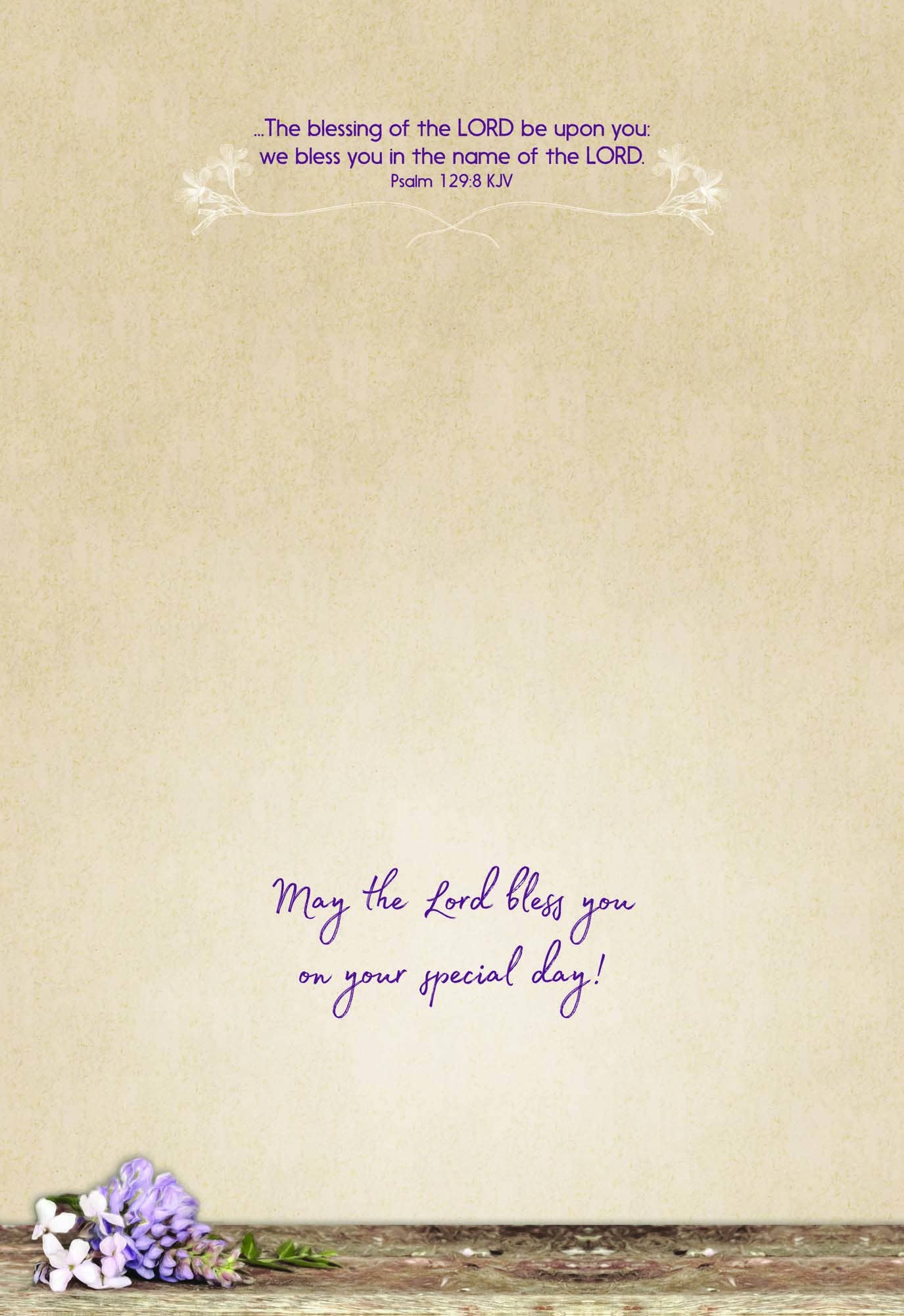 Crown Point Graphics - Religious Birthday Cards- Floral Celebration | 12 Cards