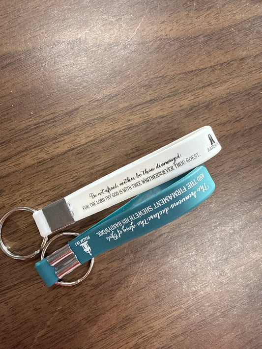 Rubber keychain