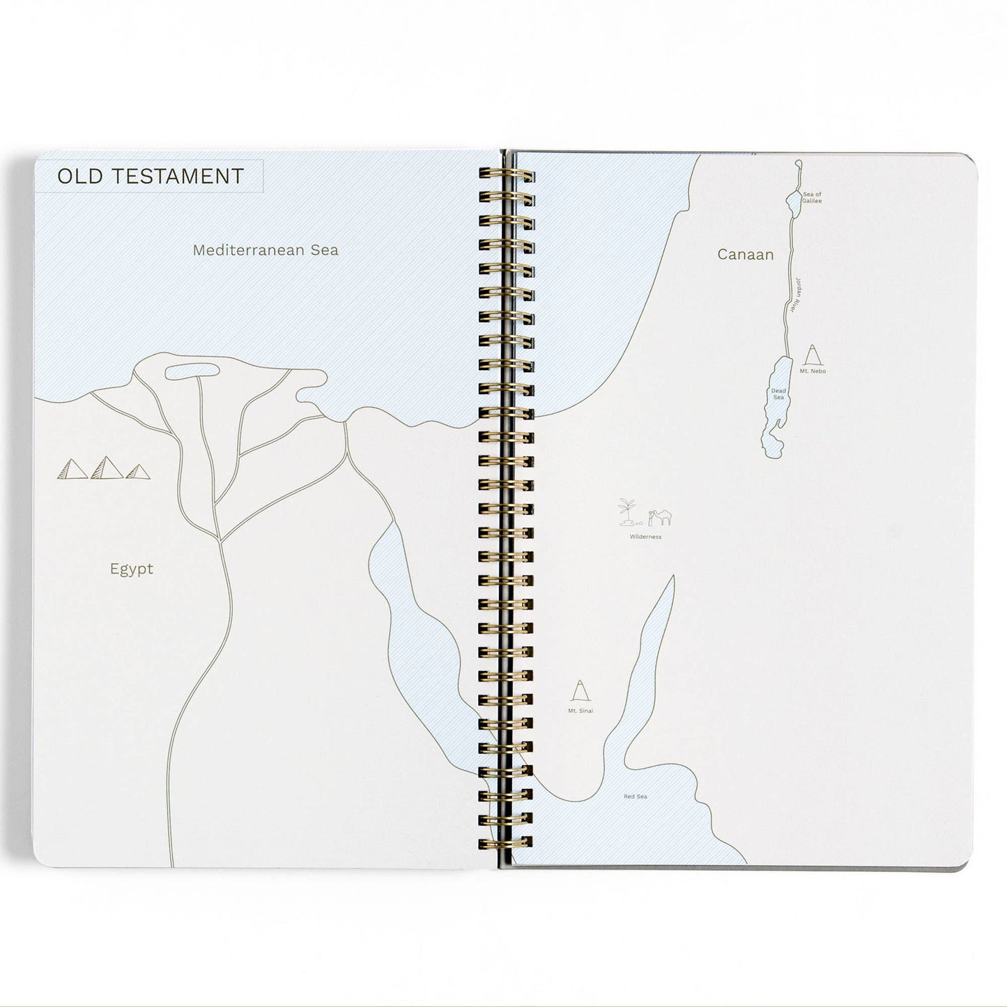 Church Notes Co. - Black Church Notes Bible Reference Notebook with Maps