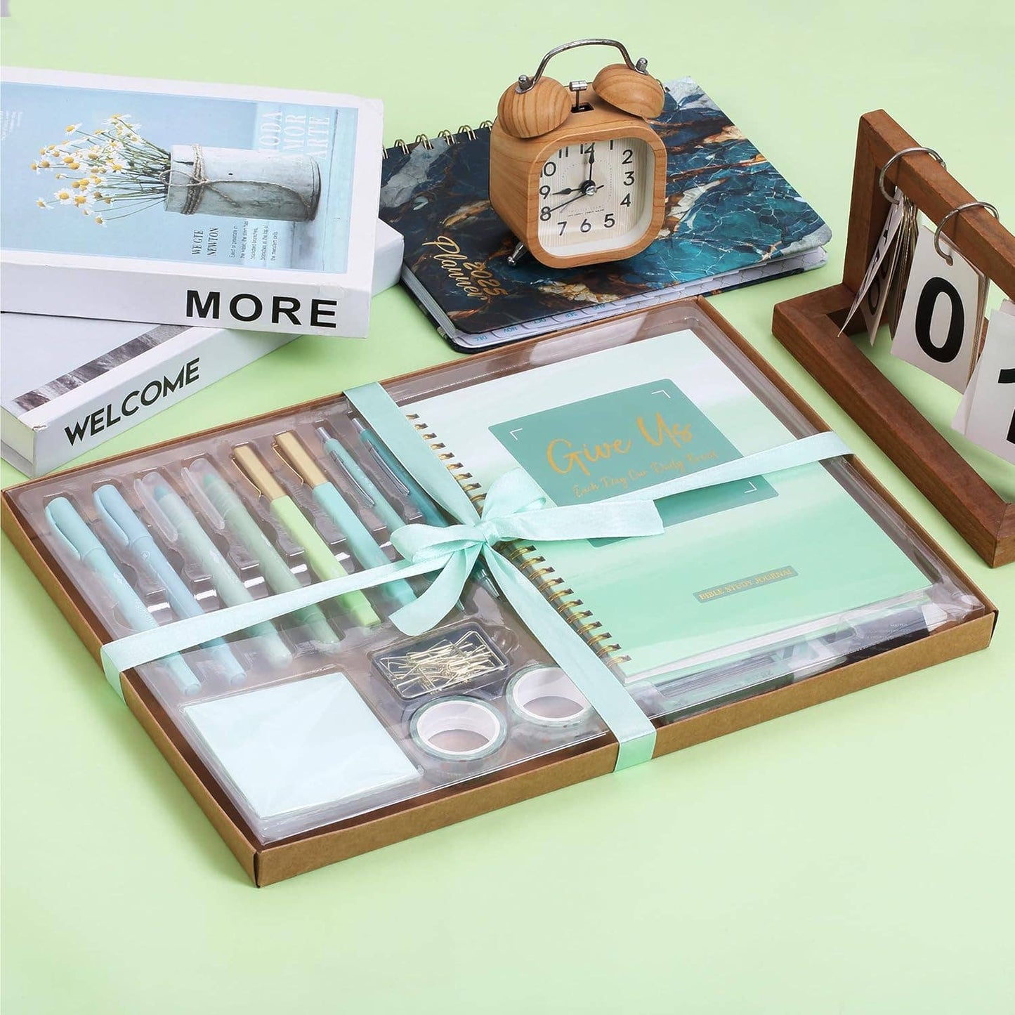 Mr. Pen - Mr. Pen- Bible Journaling Kit for Women, Forest Mist Color