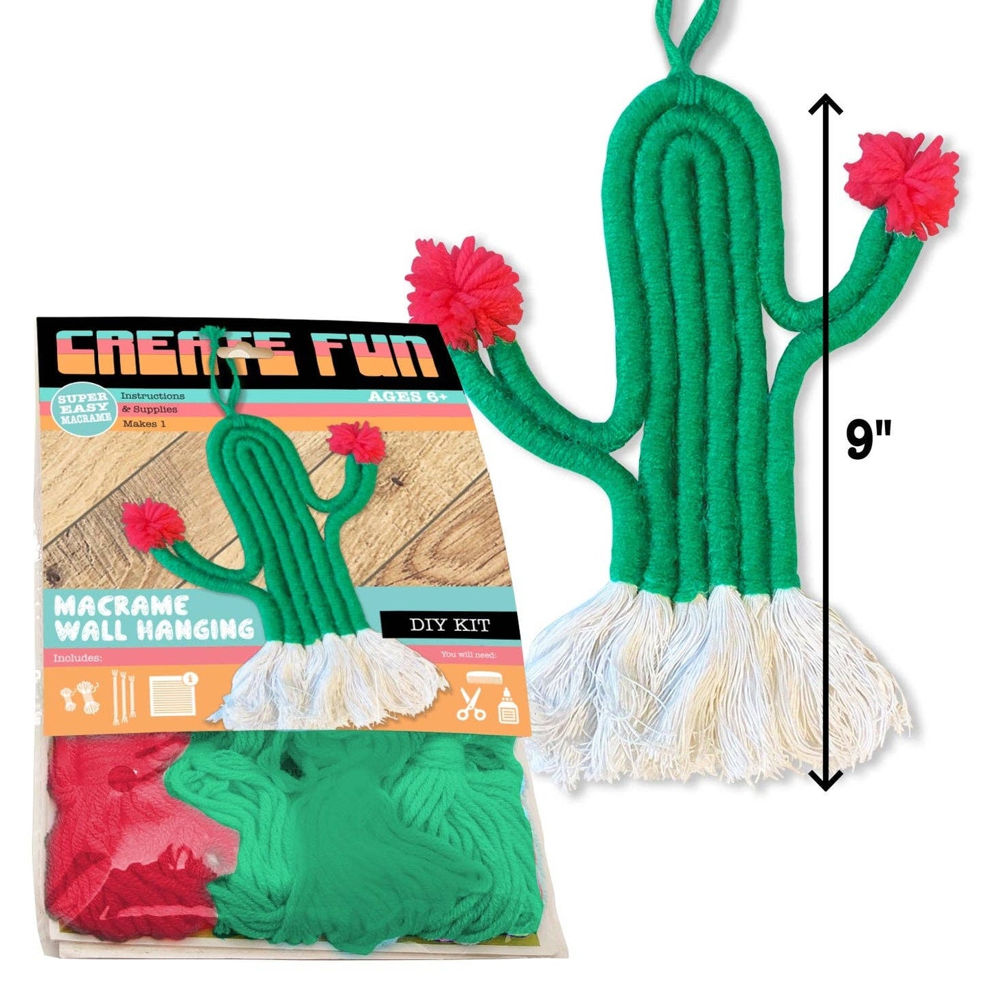 Novelty Closeout - Boho Macrame DIY Craft Kit