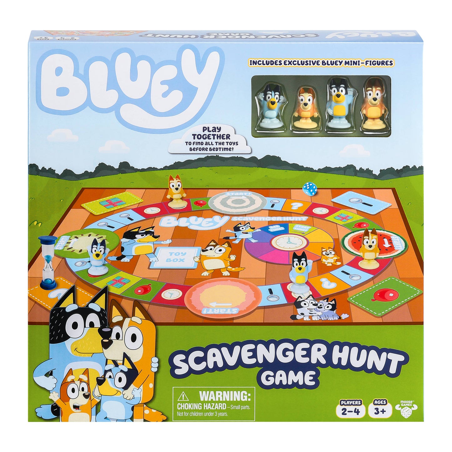 Toysmith - Moose Toys Bluey Scavenger Hunt Game