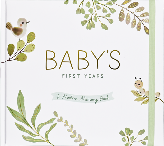Peter Pauper Press - Baby's First Years: Baby Book and Keepsake Photo Album
