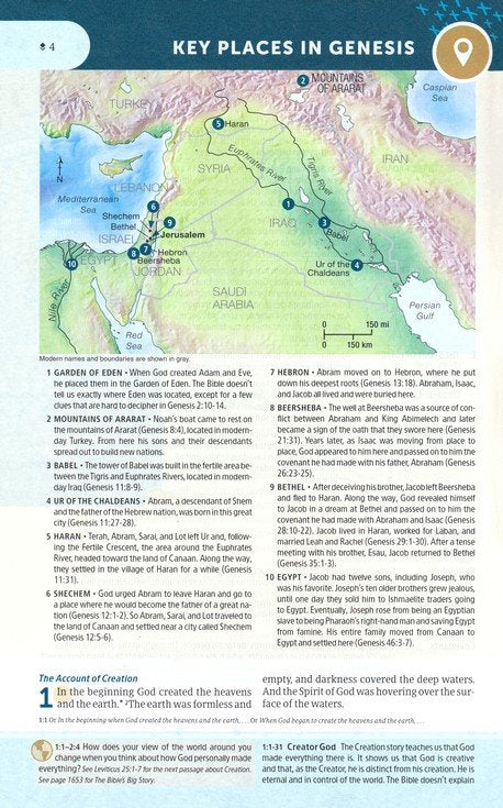 NLT Student Life Application Study Bible, Filament Enabled Edition, LeatherLike, Teal Blue Stripped, Indexed